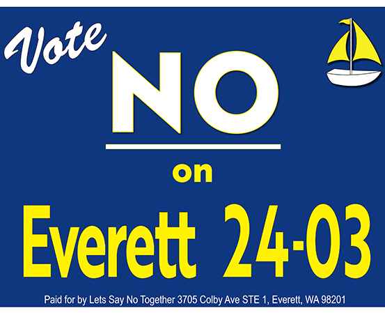 VOTE NO ON EVERETT INITIATIVE 24-03